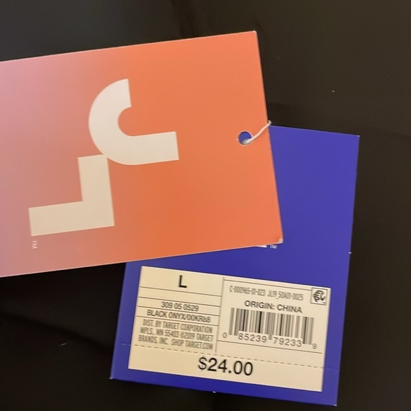 JoyLab women’s large sports bra double layer black seamless high neck NWT - Picture 8 of 11